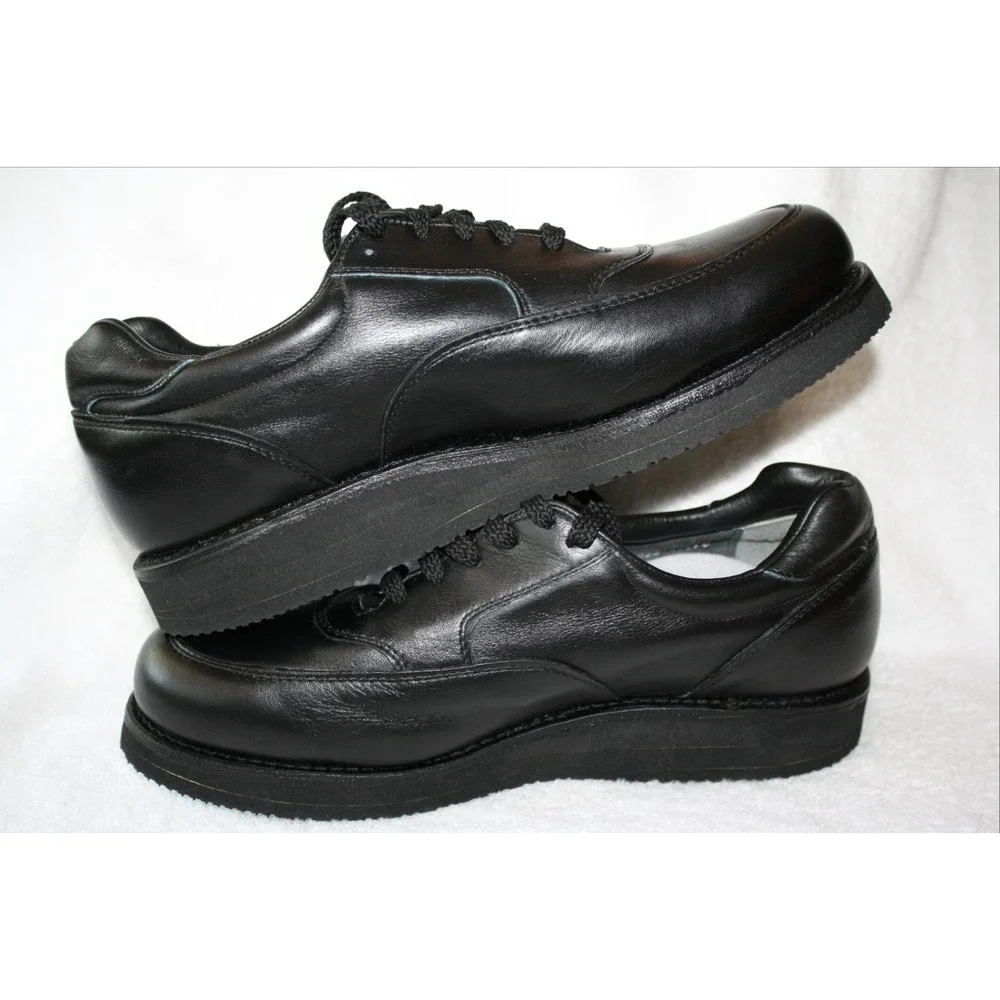 PW Minor Oxford Walking Shoes Men 8 D All American Comfort Orthotic Orthopedic